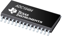 Datasheet Texas Instruments ADC10464CIWM/NOPB