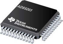 Datasheet Texas Instruments ADS5203IPFB