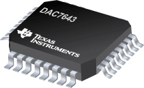 Datasheet Texas Instruments DAC7643VFBR