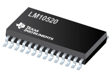 Datasheet Texas Instruments LM10520MHX/NOPB