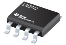 Datasheet Texas Instruments LM2722MX/NOPB