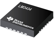 Datasheet Texas Instruments LM3434SQ/NOPB