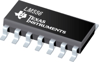 Datasheet Texas Instruments LM556CM/NOPB