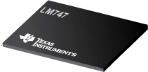 Datasheet Texas Instruments LM747 MWC