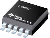 Datasheet Texas Instruments LMV982IDGSR