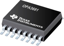 Datasheet Texas Instruments OPA3681E/2K5