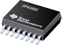 Datasheet Texas Instruments OPA3682U