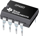 Datasheet Texas Instruments OPA603AU/1K
