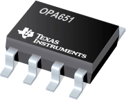 Datasheet Texas Instruments OPA651U