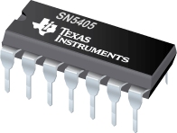 Datasheet Texas Instruments SN5405J