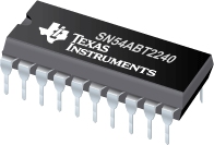 Datasheet Texas Instruments SNJ54ABT2240J