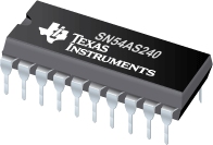 Datasheet Texas Instruments SN54AS240