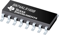 Datasheet Texas Instruments SN74ALS160BDR