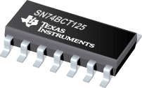 Datasheet Texas Instruments SN74BCT125N