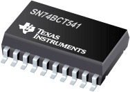 Datasheet Texas Instruments SN74BCT541N