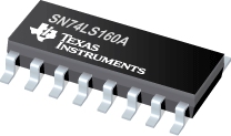 Datasheet Texas Instruments SN74LS160AN3