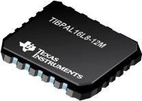 Datasheet Texas Instruments TIBPAL16L8-12MJB