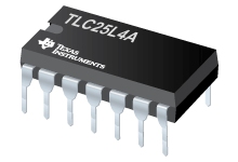Datasheet Texas Instruments TLC25L4ACNE4