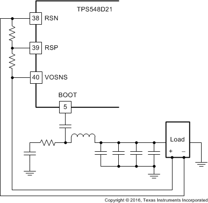TPS548D21 resistor_divider_SLUSCI8.gif