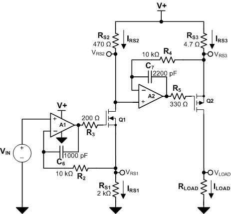 OPA333 OPA2333 High-Side-Voltage-to-Current-Converter.gif