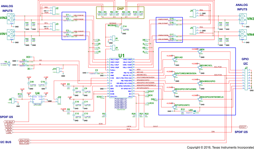 PCM1860-Q1 PCM1861-Q1 PCM1862-Q1 PCM1863-Q1 PCM1864-Q1 PCM1865-Q1 pcm186x_test_circuit.gif