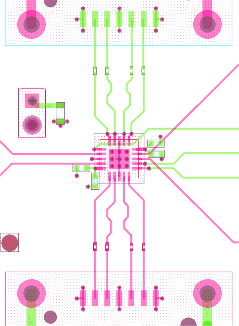 SN75LVPE802 Layout_Example.gif