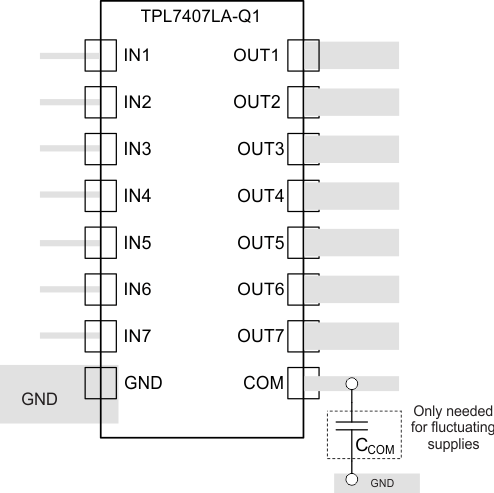 TPL7407LA-Q1 layout_SLRS074.gif