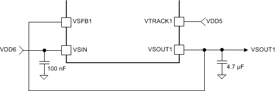 TPS65381-Q1 design_vsout_tracking_no-gain_slvscb4.gif