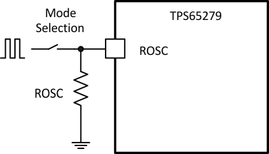 TPS65279 resistor_synch_mode_slvsc85.gif