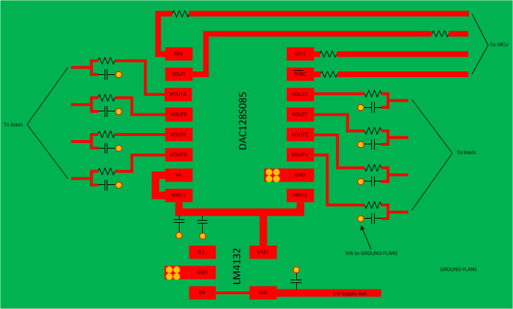 DAC128S085 Layout_SNAS407.gif