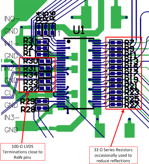 DS90CR216A DS90CR286A DS90CR286A-Q1 ds90cr286q_layout_closeup_1.gif