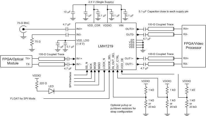 LMH1219 spi_mode_connection_diagram_snls475.gif