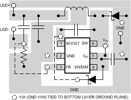 LM3405 snvs429_layout.gif