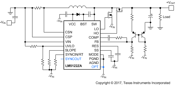 LM5122ZA simplified_schematic_negative_to_positive_converter_LM5122ZA.gif