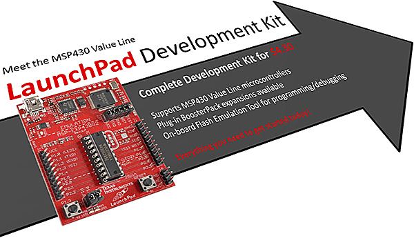New MSP430 LaunchPad Board