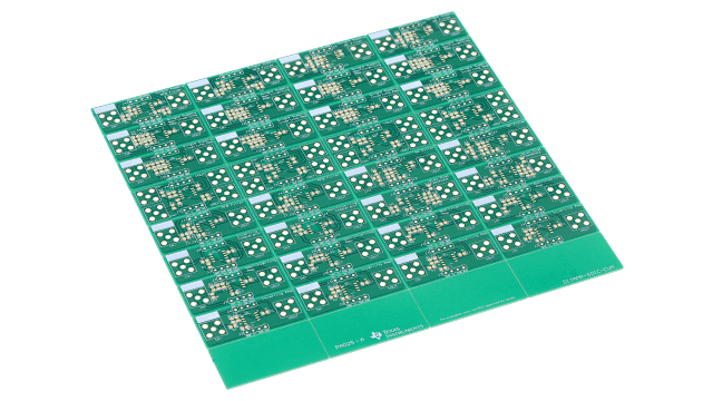 DIYAMP-SOIC-EVM Módulo de evaluación de circuito de amplificador universal 'Hazlo tú mismo' (DIY) angled board image