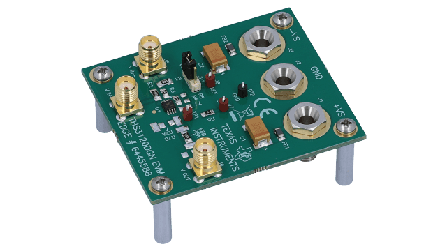 THS3120EVM THS3120 Evaluation Module angled board image