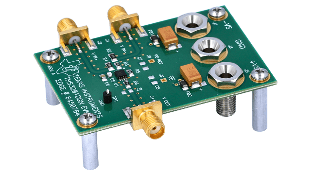 THS3201EVM THS3201 Evaluation Module angled board image