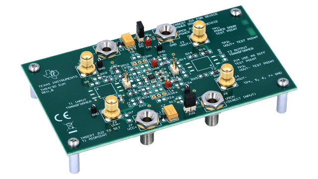 THS4130EVM THS4130 evaluation module angled board image