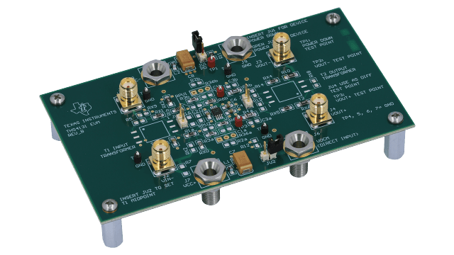 THS4131EVM THS4131 evaluation module angled board image