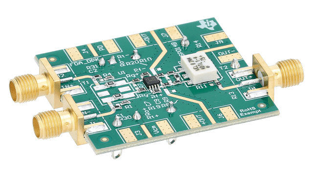 THS4561DGKEVM <p>THS4561 evaluation module</p> angled board image