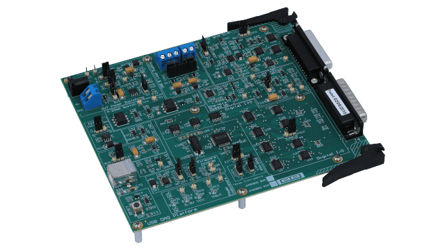 XTR108EVM-USB Módulo de evaluación XTR108, versión USB angled board image