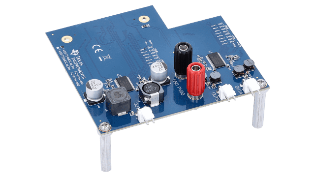TAS5754MDCAEVM TAS5754M Módulo de evaluación del amplificador de clase D de circuito cerrado de entrada digital I2S de 30 W angled board image