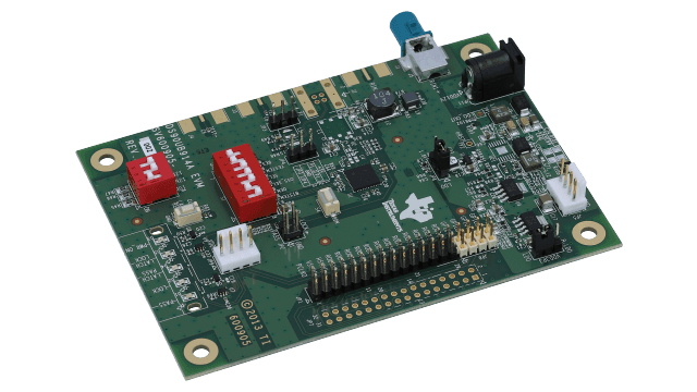 DS90UB914A-CXEVM FPD-Link III deserializer evaluation module angled board image