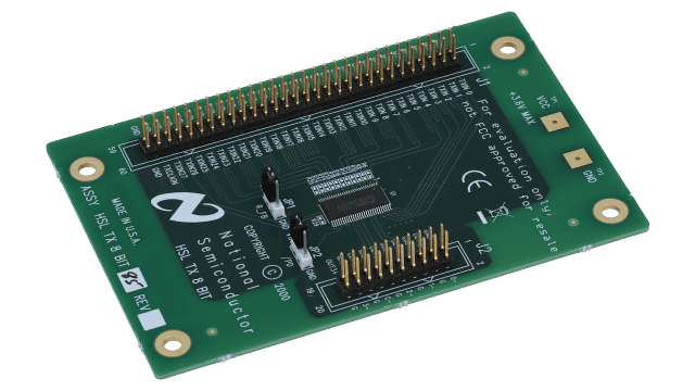 FLINK3V8BT-85/NOPB Kit de evaluación para la familia FPD-Link de dispositivos LVDS serializadores y deserializadores angled board image