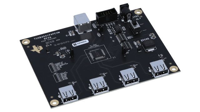 TUSB4041PAPEVM TUSB4041PAPEVM Evaluation Module angled board image