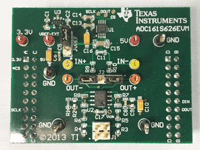 ADC161S626EVM 16-bit 1 Channel Differential Input SAR ADC Evaluation Module top board image