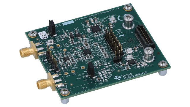 ADS8900BEVM-PDK ADS8900B performance demonstration kit (PDK) for fully-differential input, 20-bit, SAR ADC angled board image