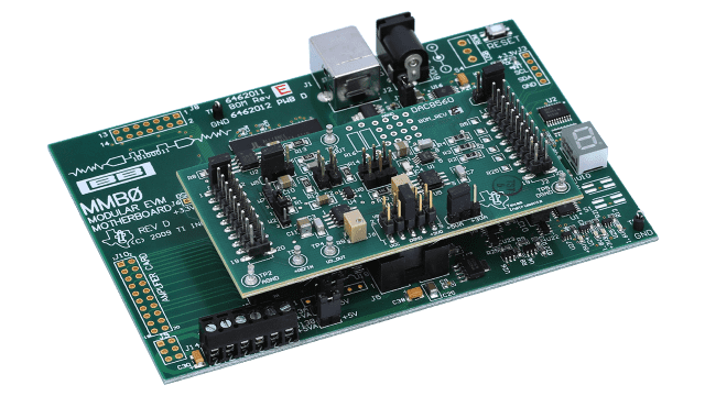 DAC8560EVM-PDK DAC8560 Performance Demonstration Kit angled board image