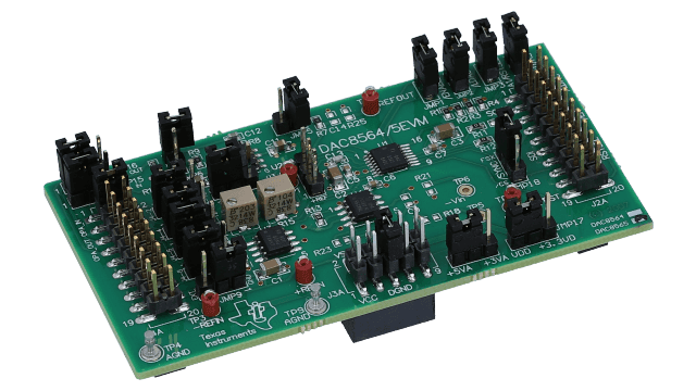 DAC8565EVM DAC8565 Evaluation Module angled board image